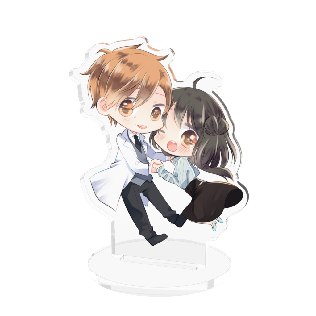 正司と千鶴のアクリルフィギュア