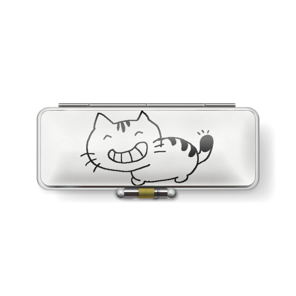 ねこ シンプル印鑑ケース