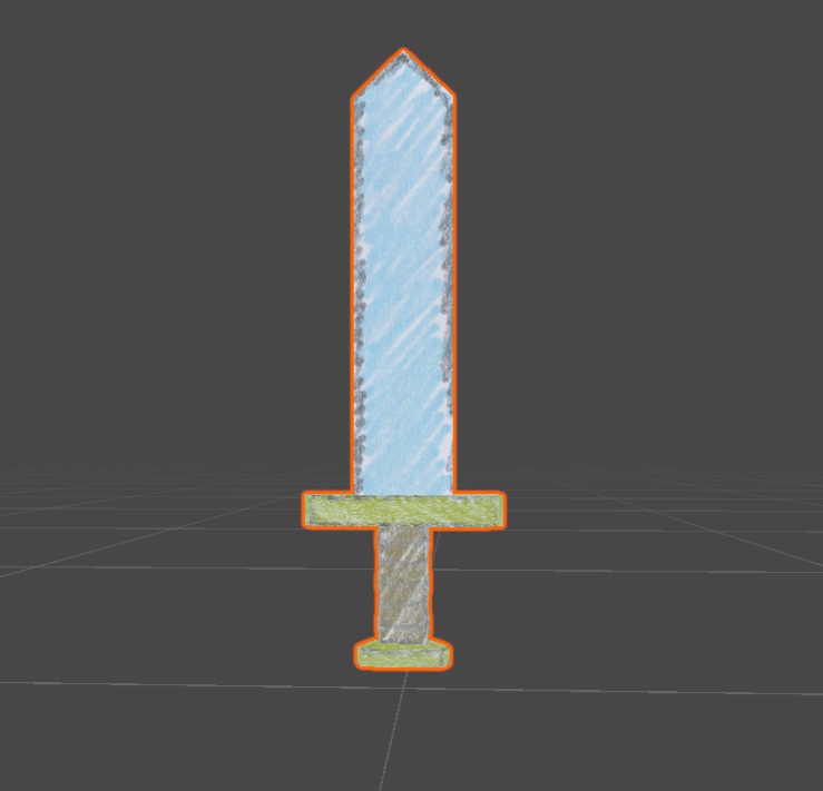 【無料】らくがきそ~ど【VRChat想定3D小道具】