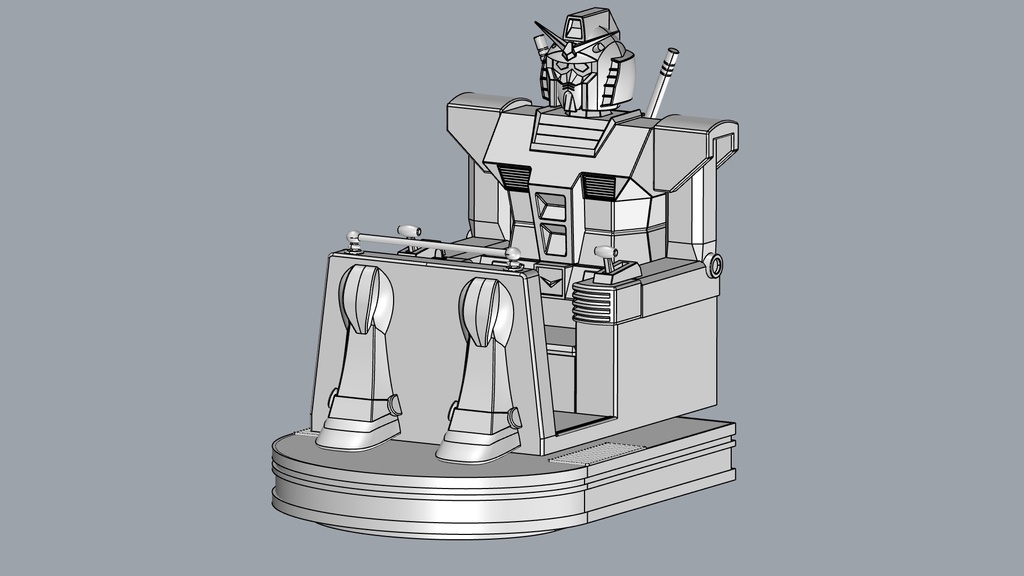 ガンダム乗り物