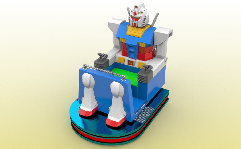 ガンダム乗り物