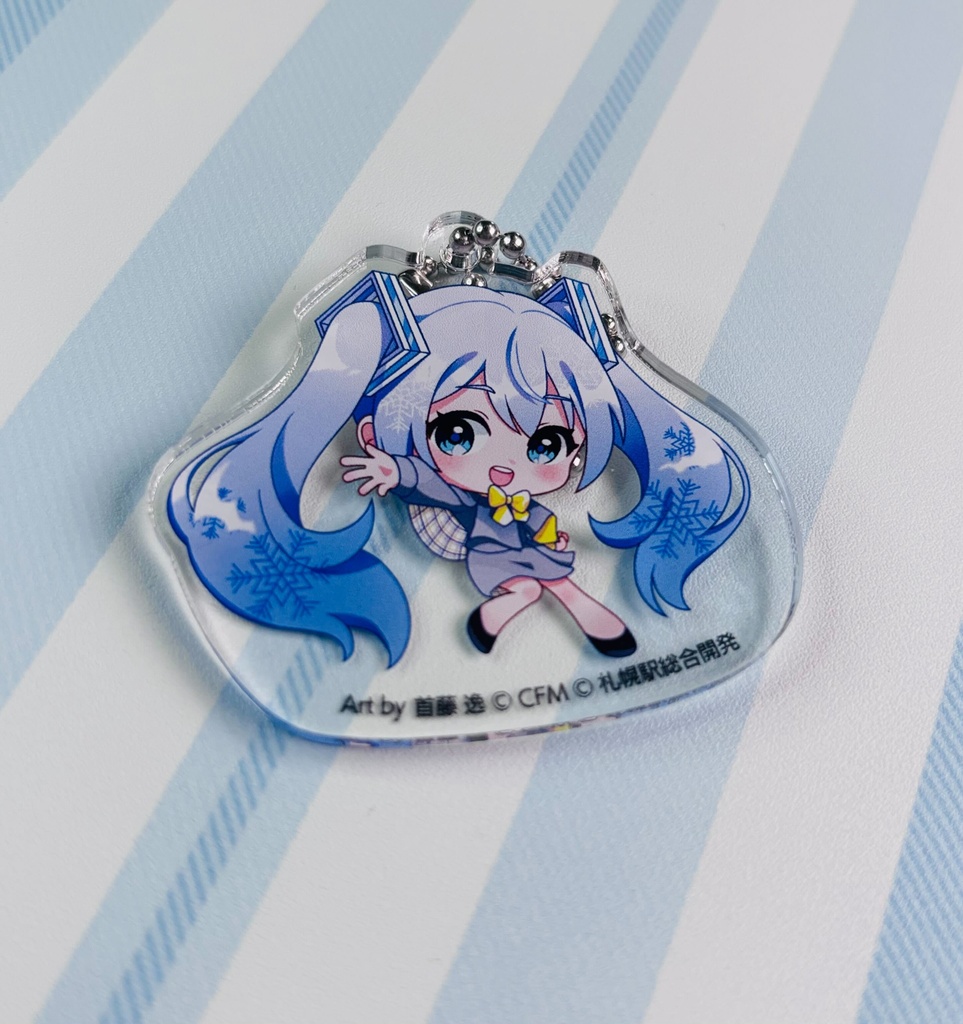 雪ミク in JRタワー 2026 デフォルメアクリルキーホルダー