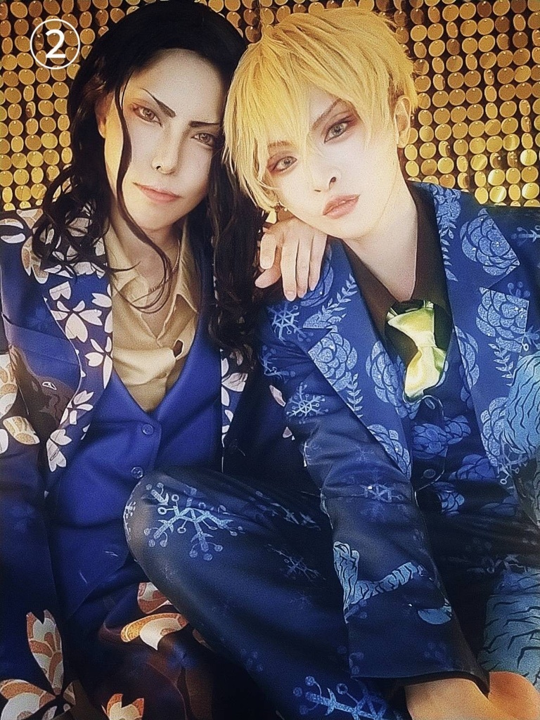 JBFにて配布したチェキ(ばじふゆ)