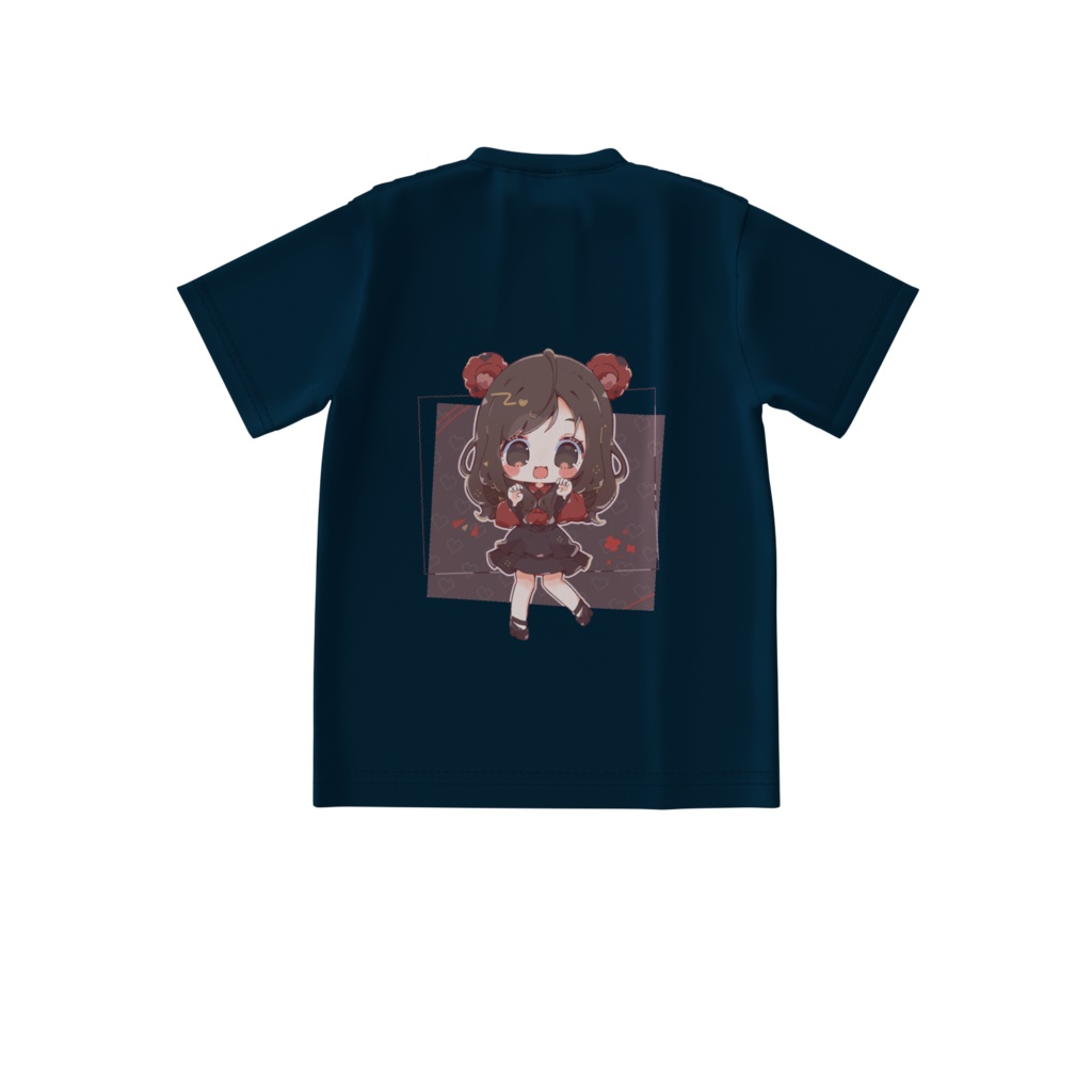 ビックシルエットTシャツ(ネイビー)
