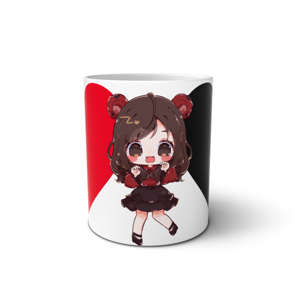 マグカップ(背景なしちび熊霚)