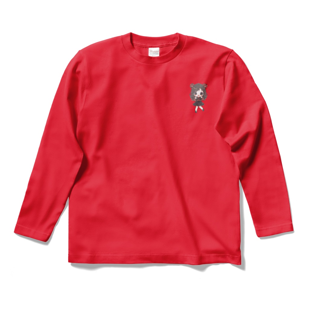 ロングスリーブTシャツ（レッド）