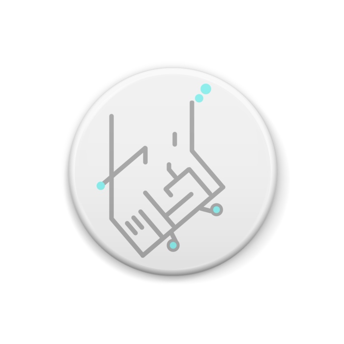 缶バッジ(ロゴマーク)