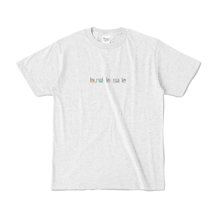 英語ロゴTシャツ(カラフル)