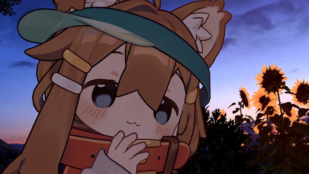 おっとりねぐFace10種類!【まめひなたの表情】