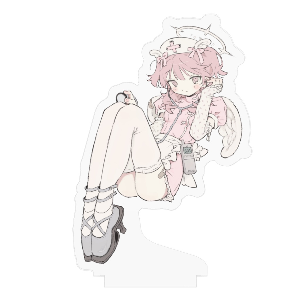 鳥丸ナースアクリルスタンド👻鳥丸ハロウィングッズ2024💉