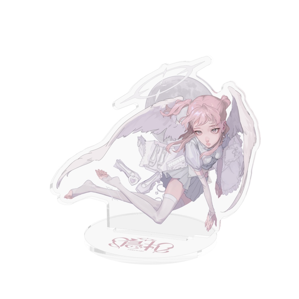 〖常設〗鳥丸デビューグッズ🪽🤍デビュー記念アクリルスタンド🤍 ※デジタルデータ付き