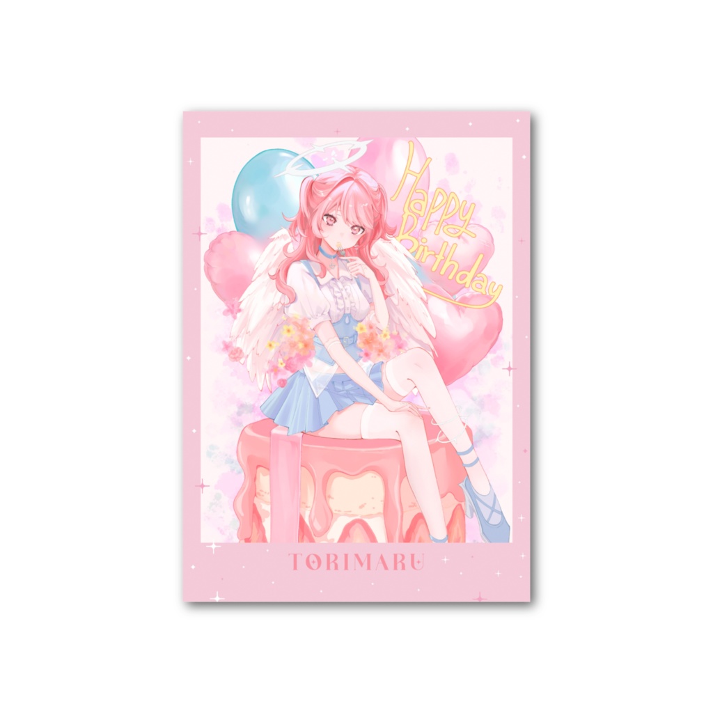 〖常設〗鳥丸誕生日グッズ2025🪽🤍チェキ風カード🤍