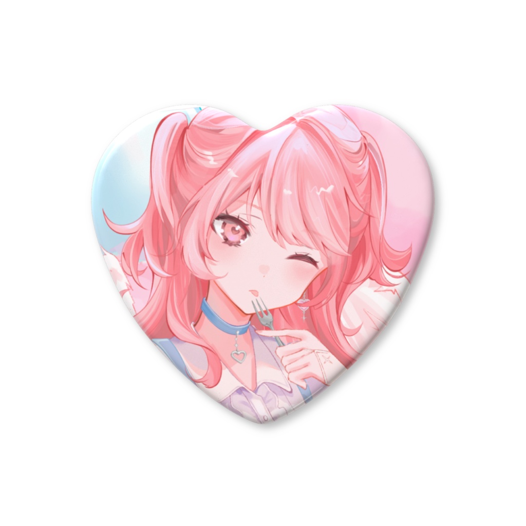 〖常設〗鳥丸誕生日グッズ2025🪽🤍ハート缶バッジ🤍