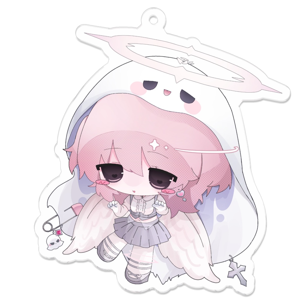 〖常設〗鳥丸ハロウィングッズ2025👻🤍アクリルキーホルダー 🤍