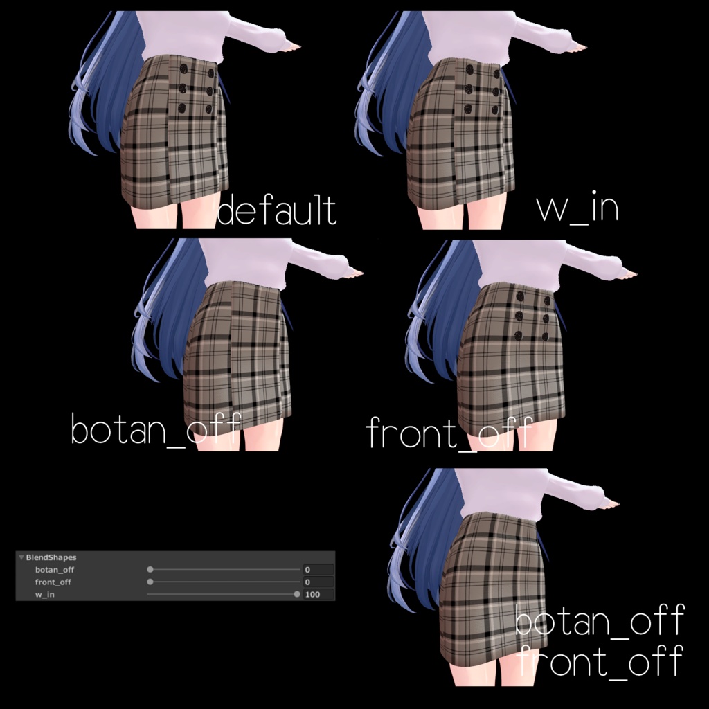 【VRC想定】KBNW_Autumn【桔梗専用衣装】