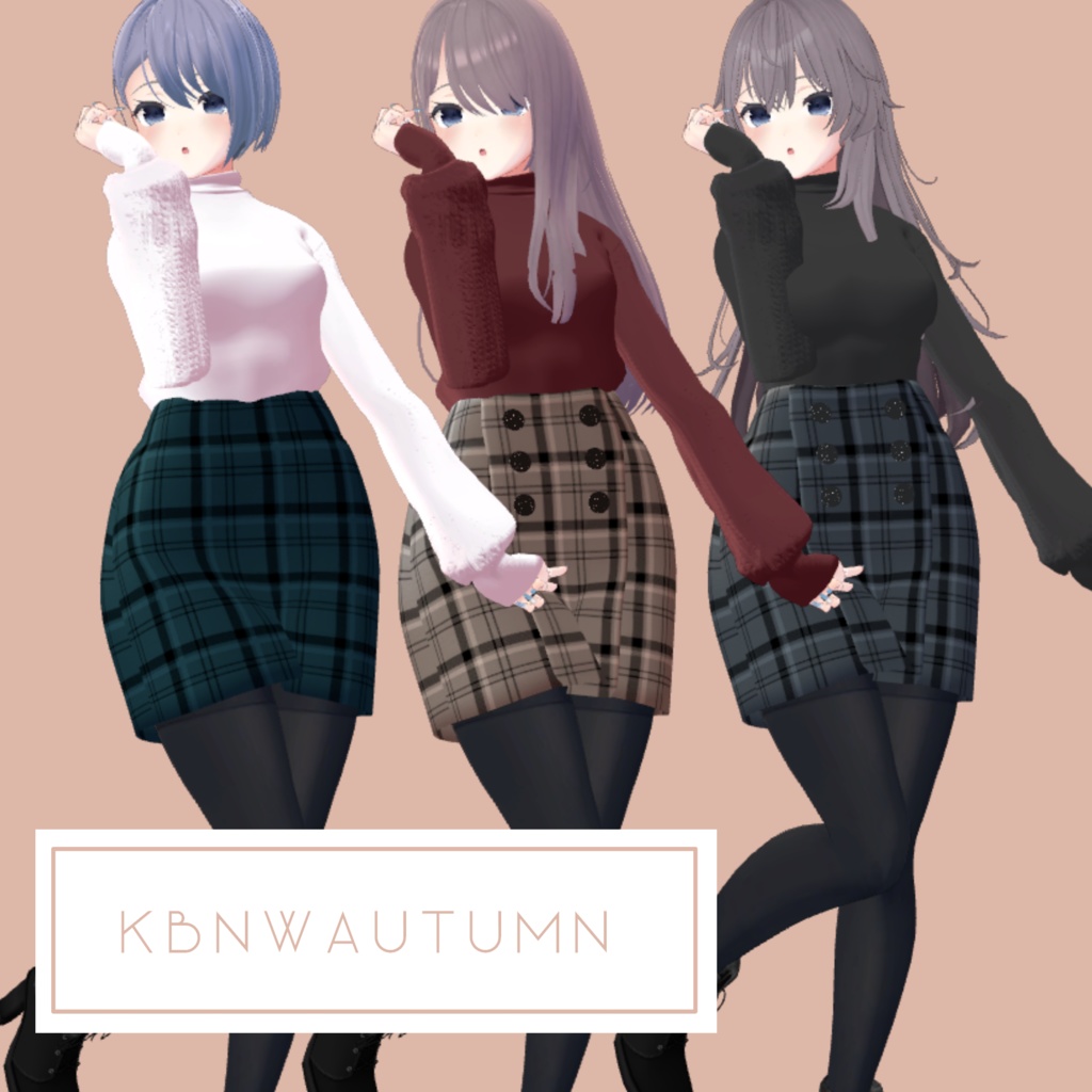 【VRC想定】KBNW_Autumn【桔梗専用衣装】