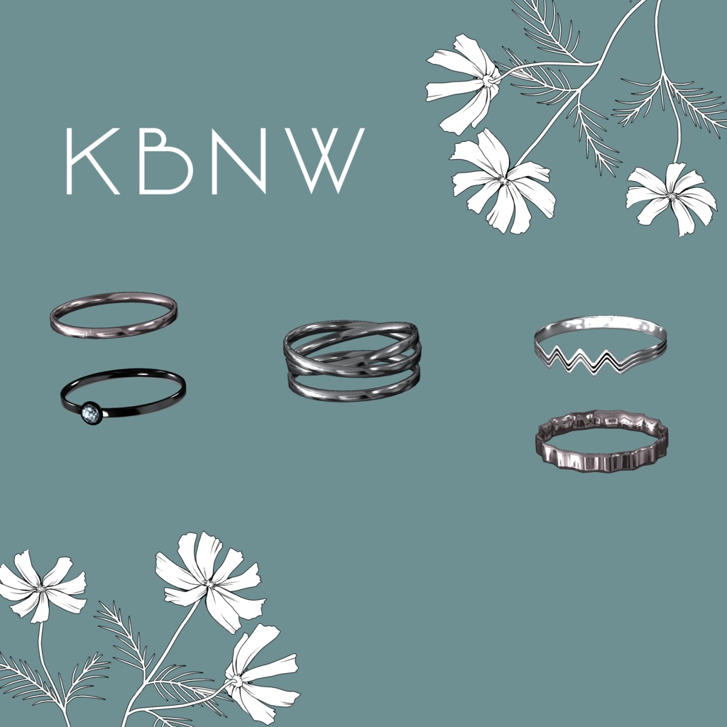 【11/26MA対応】ring_kbnw【VRC想定】