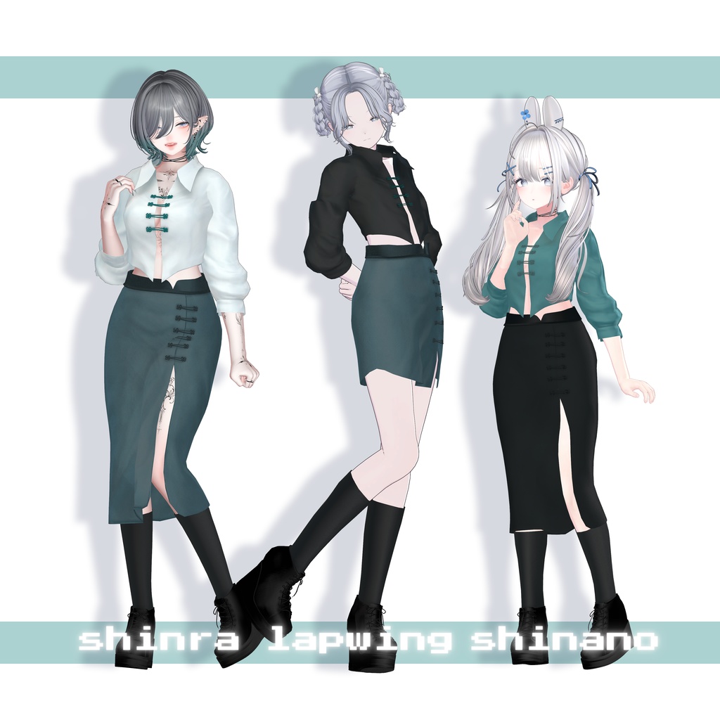 KBNW Shirt set【3アバター対応】