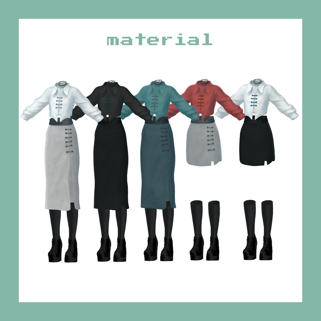 KBNW Shirt set【3アバター対応】