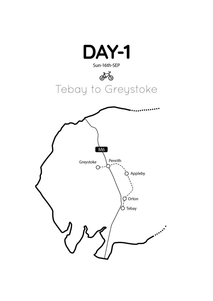 【表紙版ズレ/値下げ版】イギリス湖水地方ぐるり自転車旅 1巻