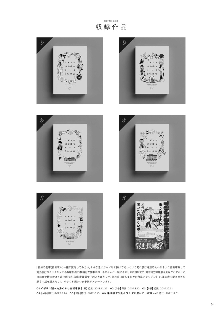 【再録】イギリス湖水湖水地方ぐるり自転車旅matome