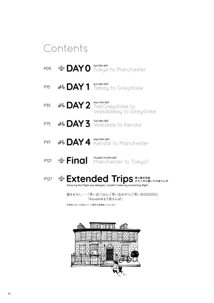 【再録】イギリス湖水湖水地方ぐるり自転車旅matome