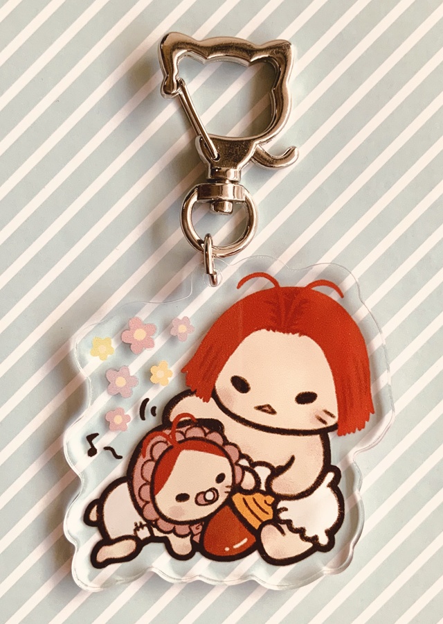 たらごじょアクキー　どんぐりでごきげん