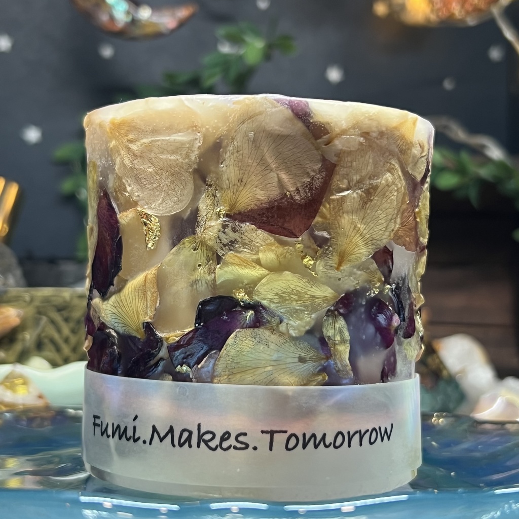 【マイガーデン】LEDキャンドル専用ボタニカルランタン -2024FW-