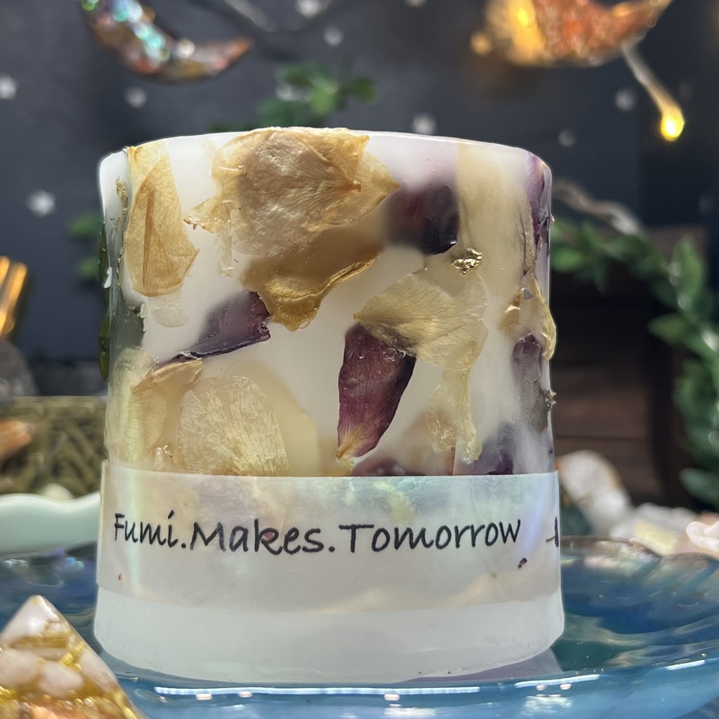 【マイガーデン】LEDキャンドル専用ボタニカルランタン -2024FW-