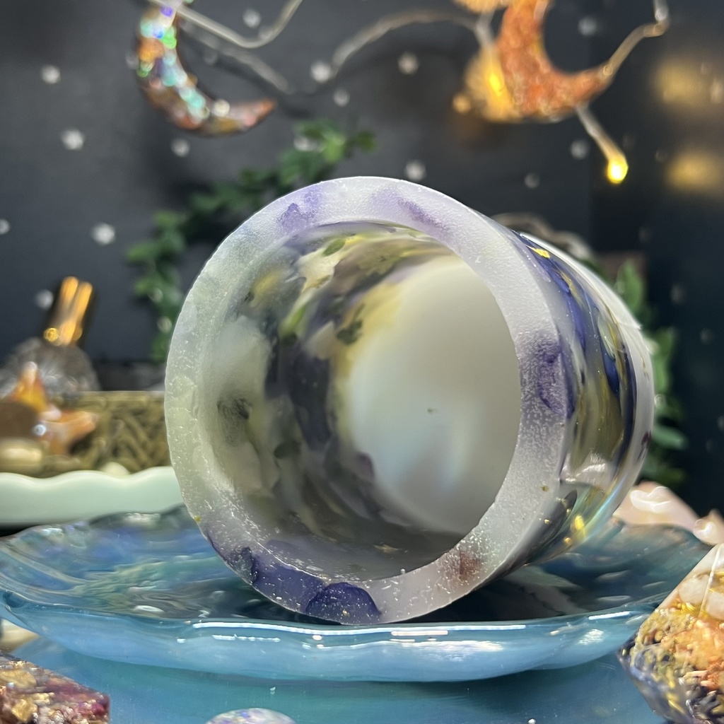 【マイガーデン】LEDキャンドル専用ボタニカルランタン -2024FW-