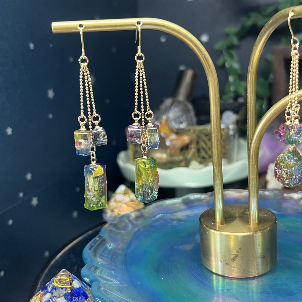 【NorthernLights】2回楽しめるピアスB -2024FW-