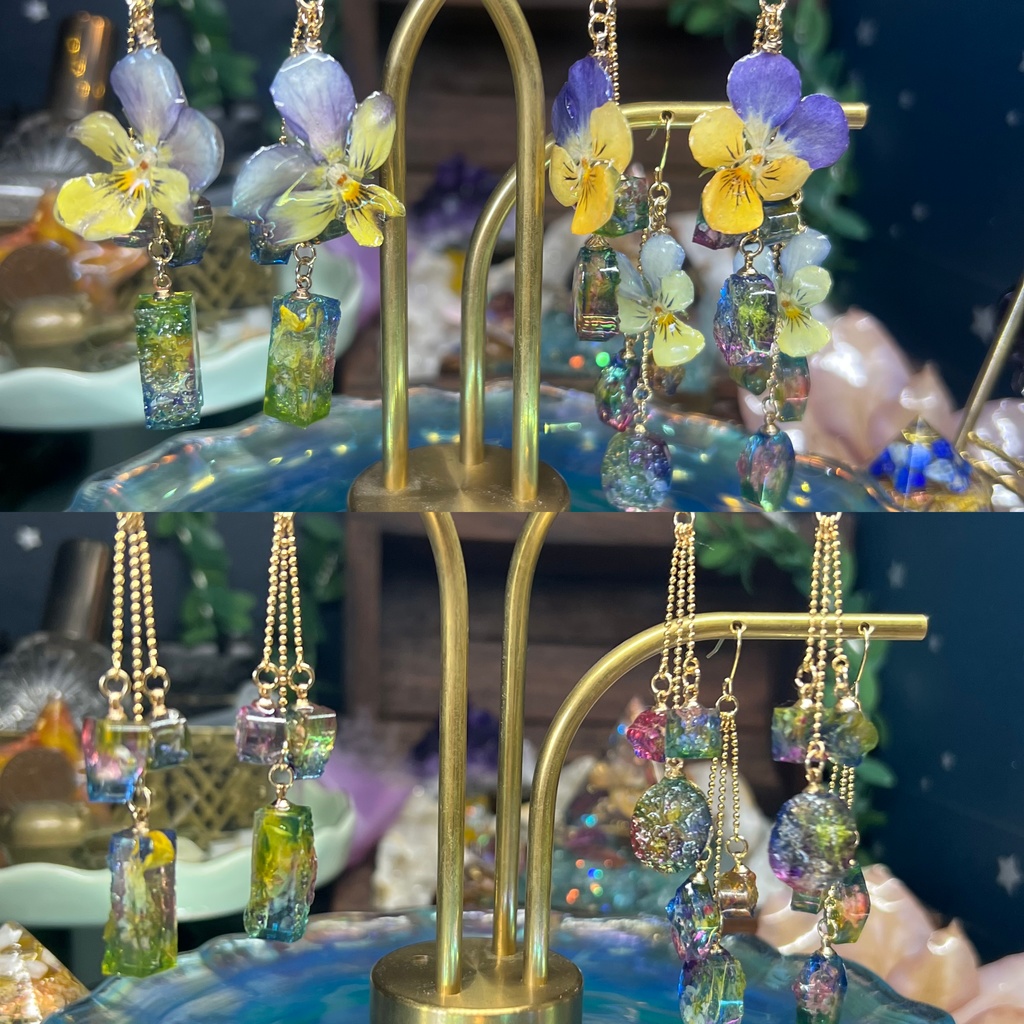 【NorthernLights】2回楽しめるピアスB -2024FW-