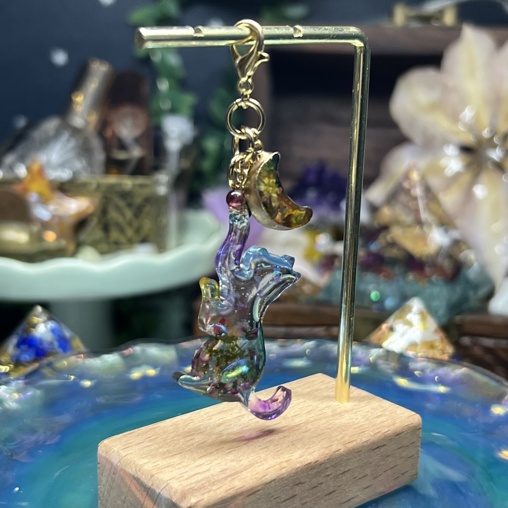 【NorthernLights】ねことお花のチャーム -2024FW-