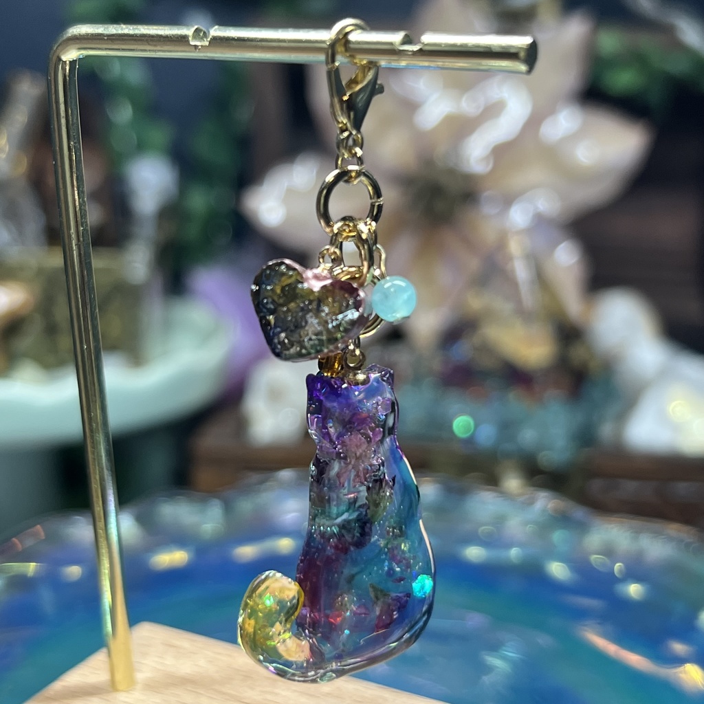 【NorthernLights】ねことお花のチャーム -2024FW-