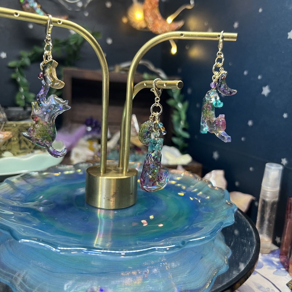 【NorthernLights】ねことお花のチャーム -2024FW-