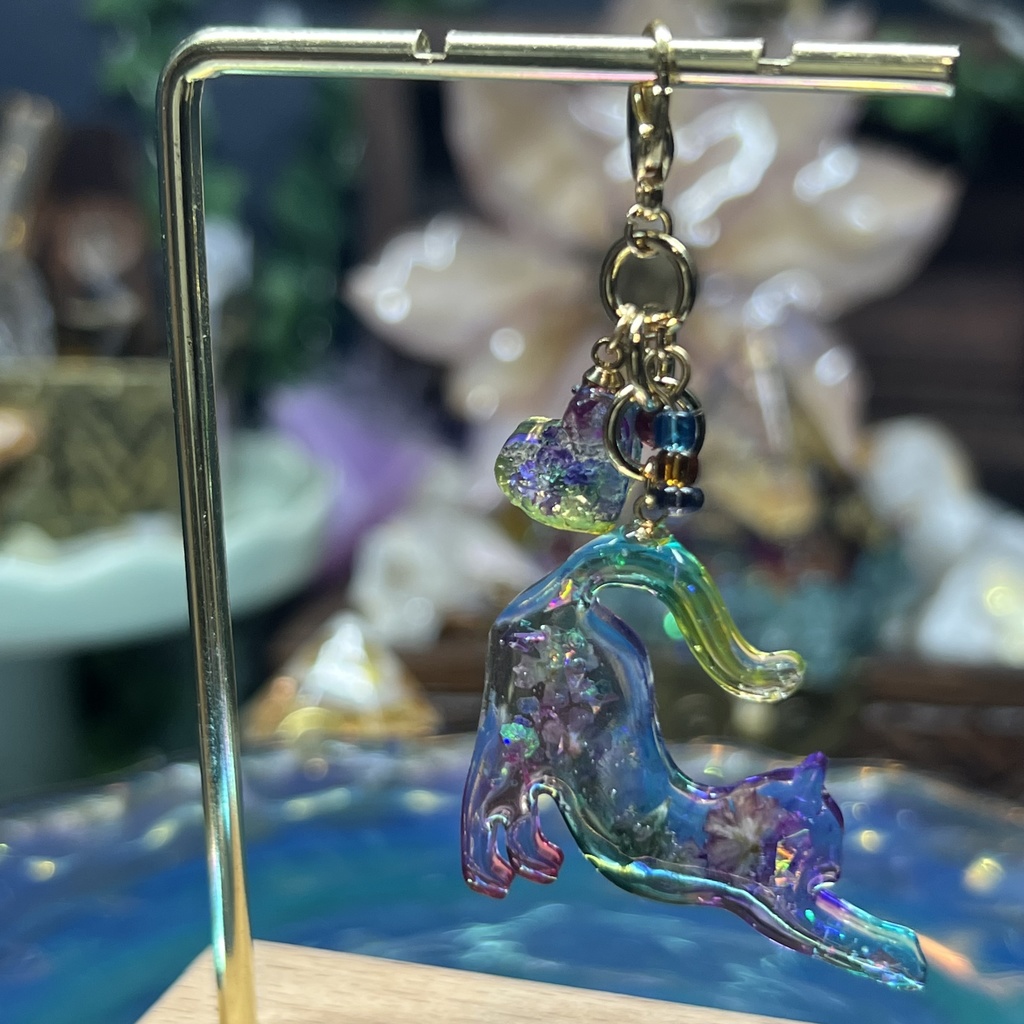 【NorthernLights】ねことお花のチャーム -2024FW-