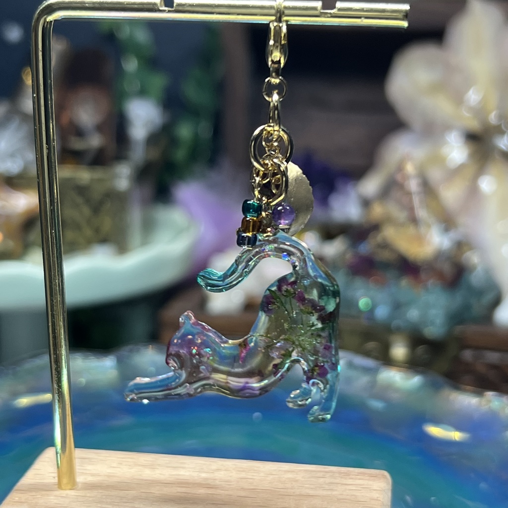 【NorthernLights】ねことお花のチャーム -2024FW-