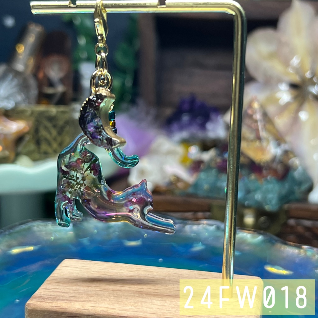 【NorthernLights】ねことお花のチャーム -2024FW-