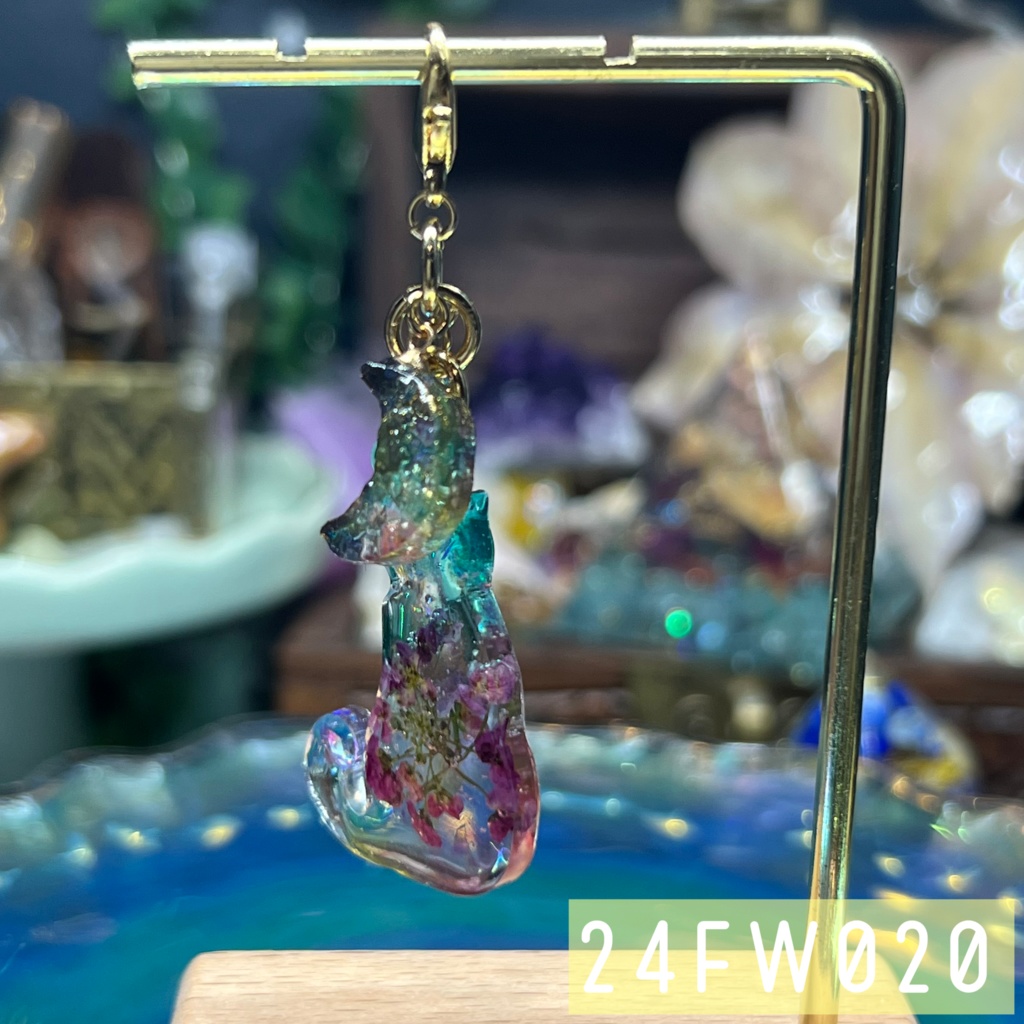 【NorthernLights】ねことお花のチャーム -2024FW-