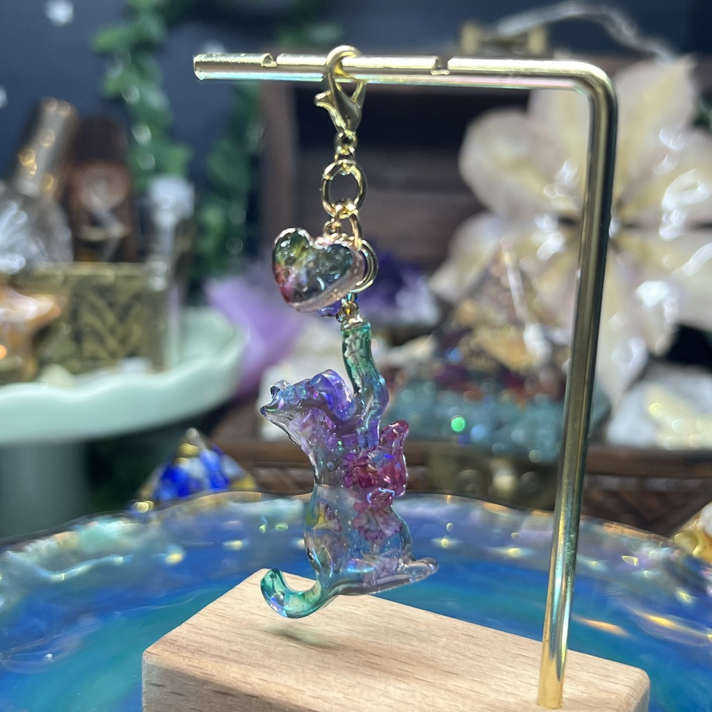 【NorthernLights】ねことお花のチャーム -2024FW-