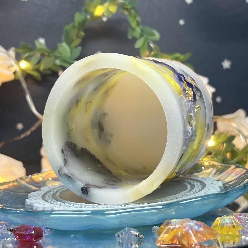 【マイガーデン】LEDキャンドル専用ボタニカルランタン -2025SP-