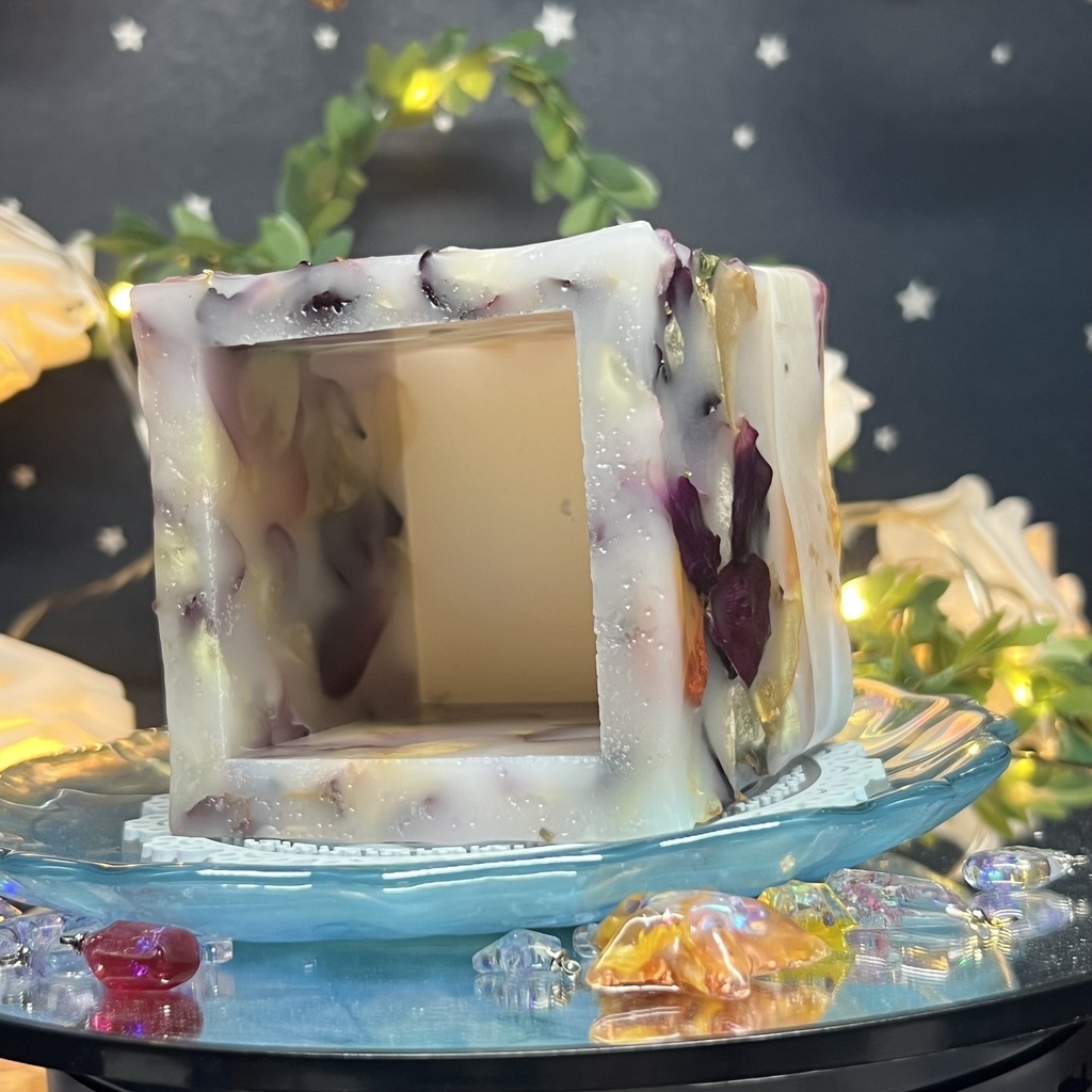 【マイガーデン】LEDキャンドル専用ボタニカルランタン -2025SP-