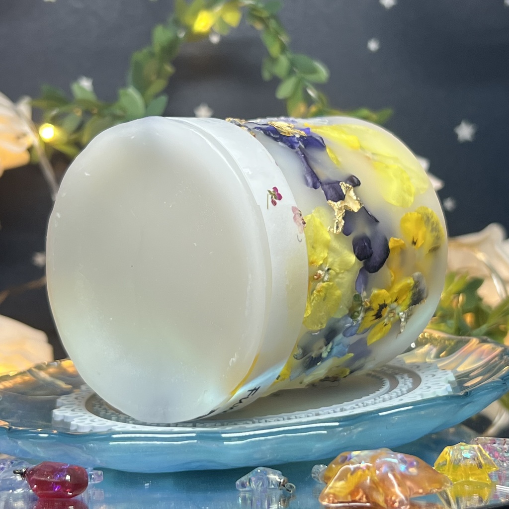 【マイガーデン】LEDキャンドル専用ボタニカルランタン -2025SP-