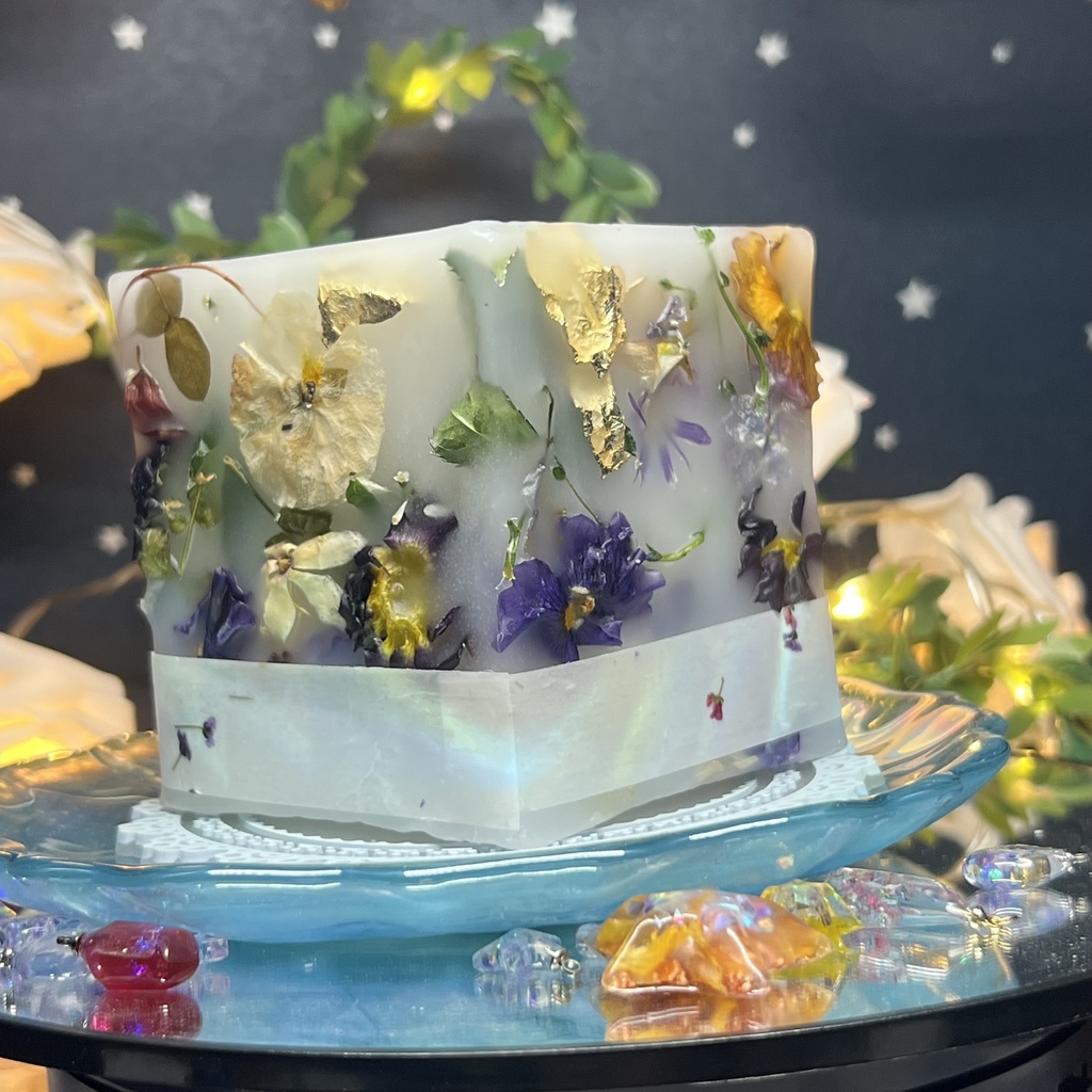 【マイガーデン】LEDキャンドル専用ボタニカルランタン -2025SP-