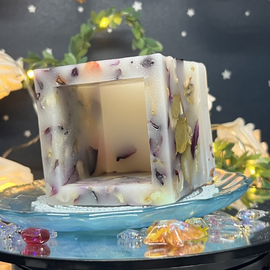 【マイガーデン】LEDキャンドル専用ボタニカルランタン -2025SP-