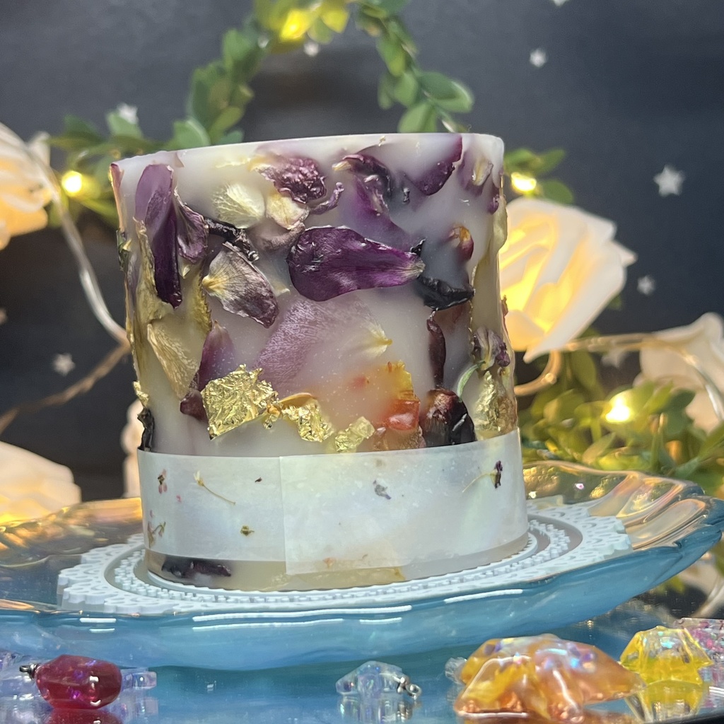 【マイガーデン】LEDキャンドル専用ボタニカルランタン -2025SP-