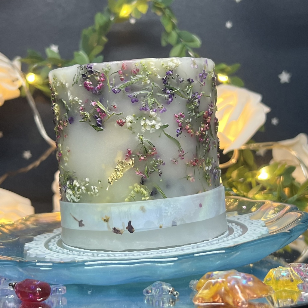 【マイガーデン】LEDキャンドル専用ボタニカルランタン -2025SP-