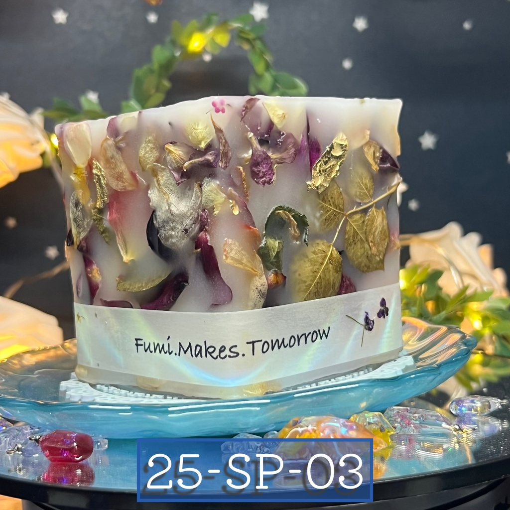 【マイガーデン】LEDキャンドル専用ボタニカルランタン -2025SP-