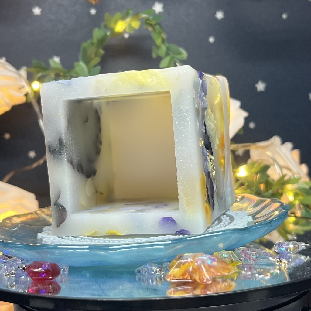 【マイガーデン】LEDキャンドル専用ボタニカルランタン -2025SP-