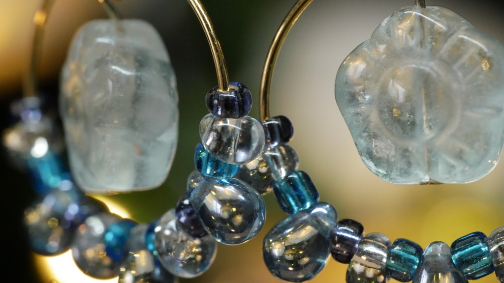 【プラネテス】フローラライトフラワーのピアス